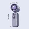 High-Speed Foldable  Handheld Fan Portable Small Electric Fan Pocket Turbo Fan  Camping