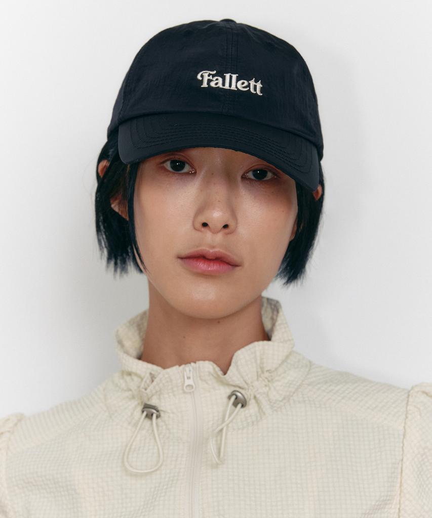 FALLETT Черная бейсболка с логотипом Nylon Story