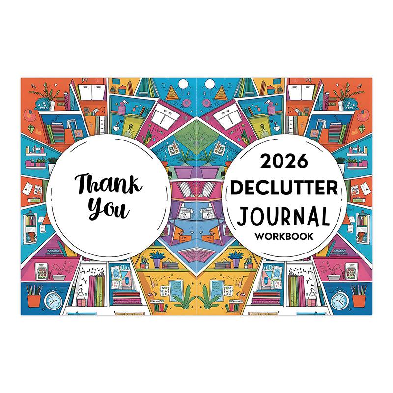 2026 New Declutter Journal Workbook - Family Organizing & Personal Planning Diary, Structured Templates For Home/Office