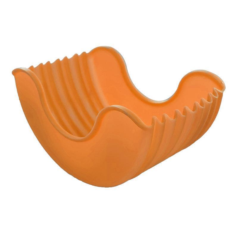 Reusable Burger Holder Heat Resistant Silicone Frame Storage Rack Kitchen Organizer for Home Restaurant Takeaway Food Service
