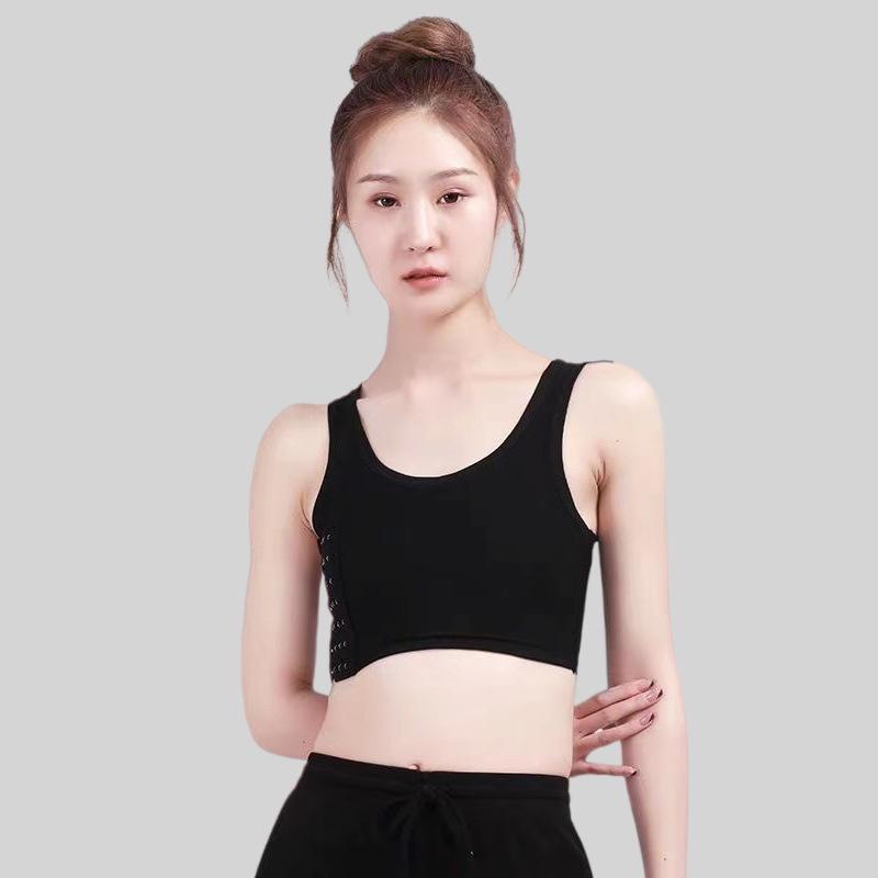 Женский утягивающий жилет для груди, придающий форму, предотвращающий провисание и уменьшающий объем - суперплоская посадка для занятий спортом и повседневной носки