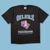 1997 Tennessee Oilers Черная футболка Мужская Женская Унисекс Репринт S-5XL Унисекс Футболка