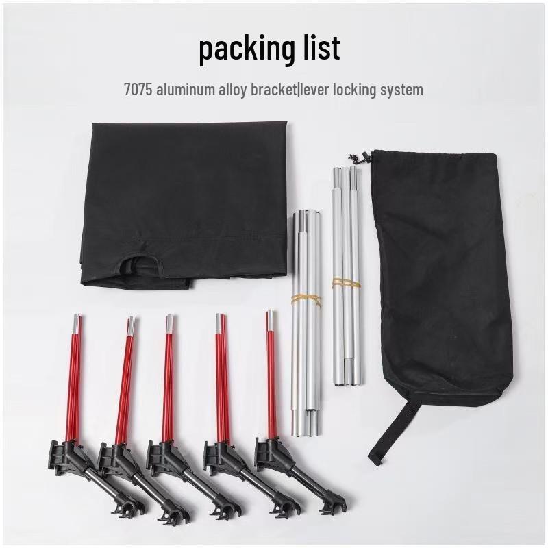 Портативная складная алюминиевая походная раскладушка для использования на улице, на пляже или в военных целях