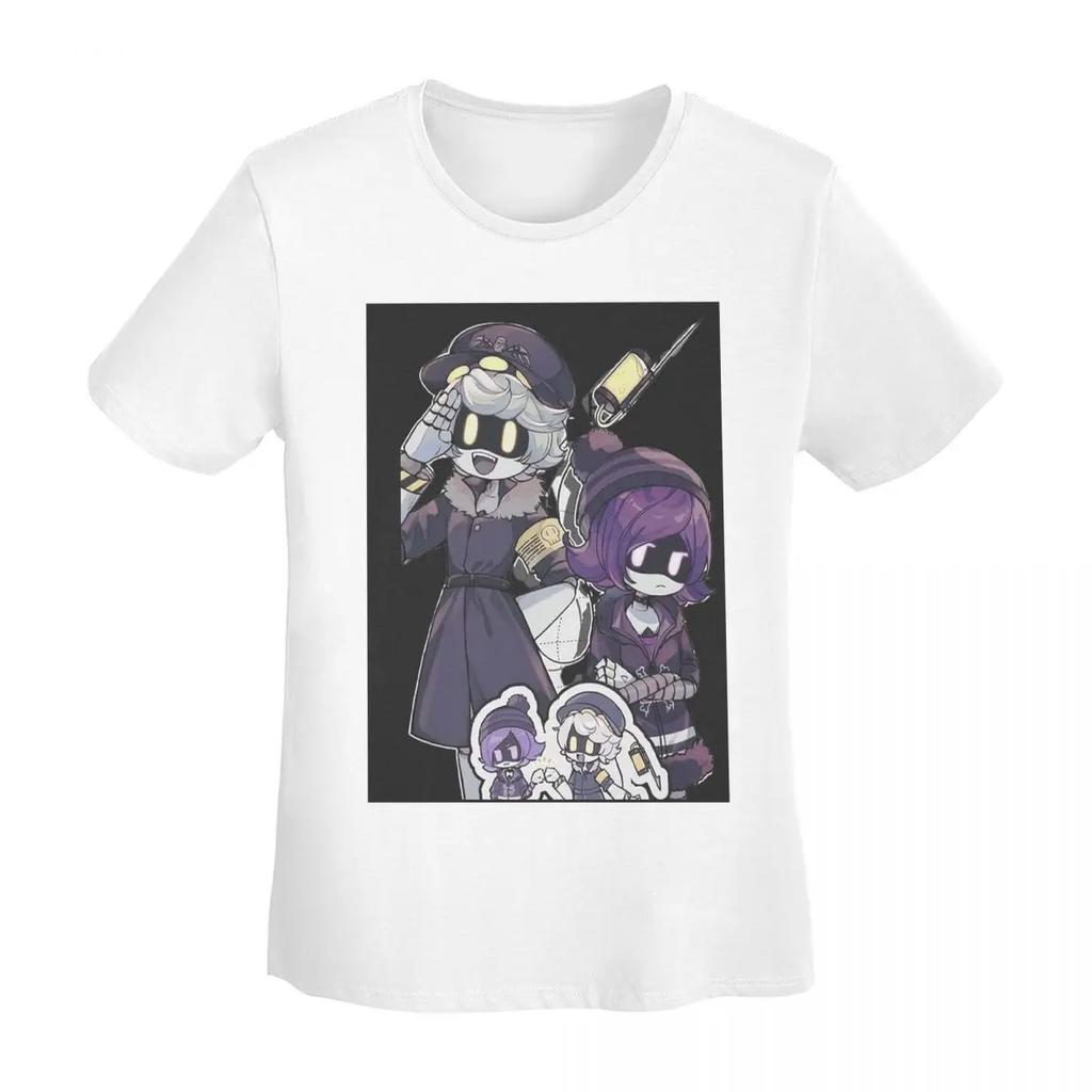 Murder Drones N And Uzi DoorUnisex TShirt Women Short Sleeve T Shirts ONeck Clothes Cotton Summer Tees Streetwear