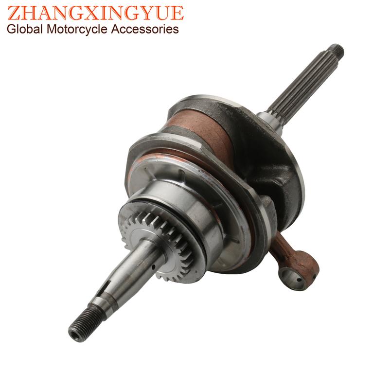 YP125 YQ125 XN125 Mayesty125 Crankshaft Assembly For Yamaha YP Mayesty YQ Maxster XN Teos 125cc 5DS-E1400-11