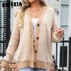 Women's Fashion Casual Autumn Winter Long Sleeve Cardigans Sweater Coat
