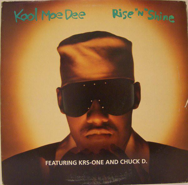 12-дюймовая пластинка KOOL MOE DEE KRSONE CHUCK D Rise N Shine 14381JD Jive 1991 US Rap HipHopRB Б/у