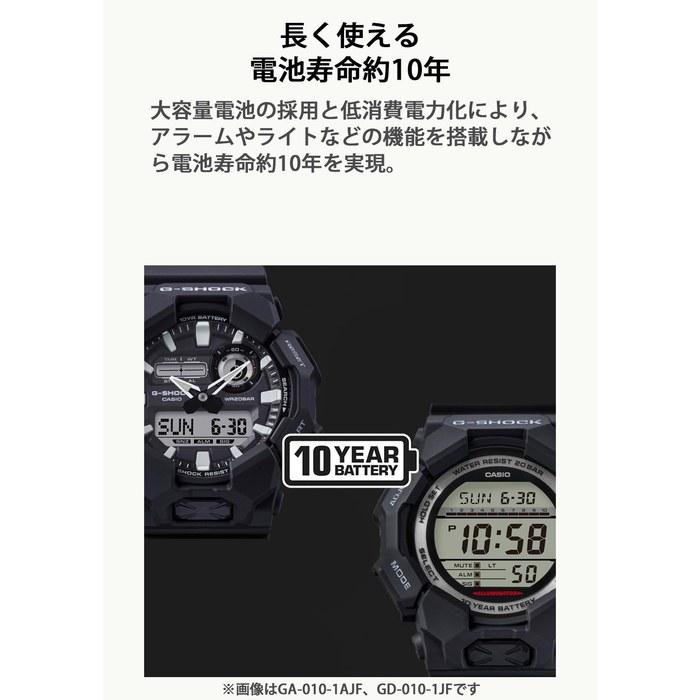 [Casio] G-Shock GA-010-1AJF Men's Watch, Black