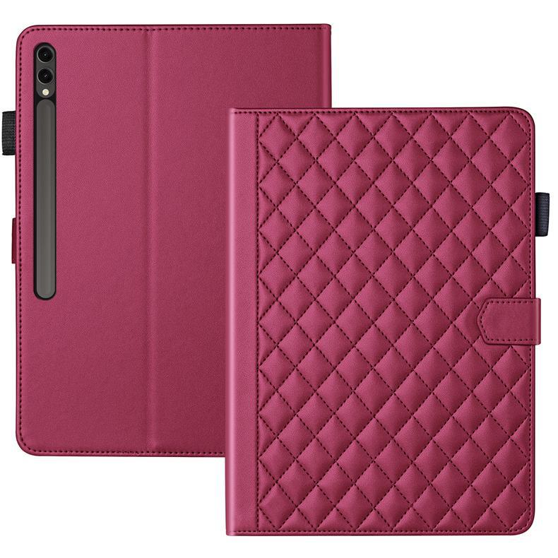 Подходит для чехла планшета Samsung TabA9plus, чехол-подставка с держателем для карт, противоударный чехол Xiaomi 7, стиль маленького аромата в форме бриллианта X8A