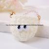 Mini Candy Color Yarn Bag Pendant with Cartoon Doll