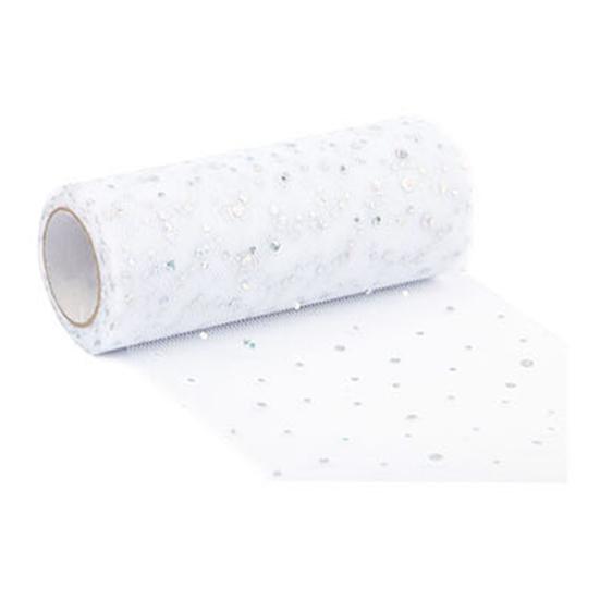 1 рулон блестящей отделочной тюли, рулон без запаха, сетчатая пряжа, украшения для венка, прозрачная лента для помещений