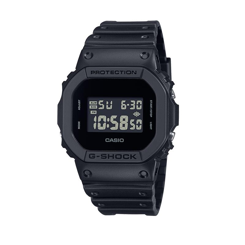 CASIO Customized watch modified series metal positive display electronic movement Steel Strap same style for men and wo DW-5600UBB-JinSe