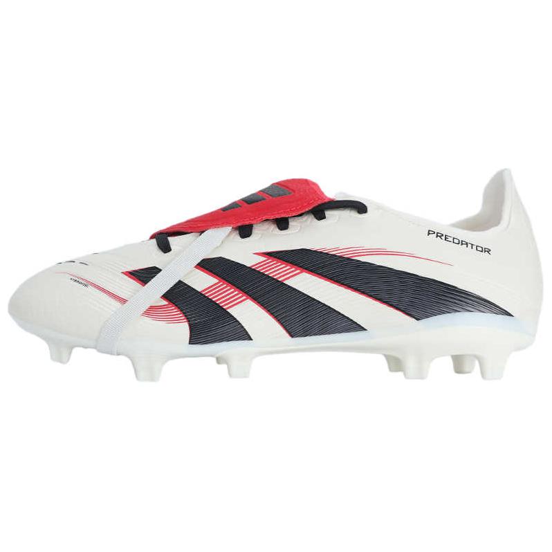 adidas Кроссовки Predator League Foldover Tongue FG MG Goal Hunter Pack Unisex, кремовые, с оттенком белого, с черным JP5737