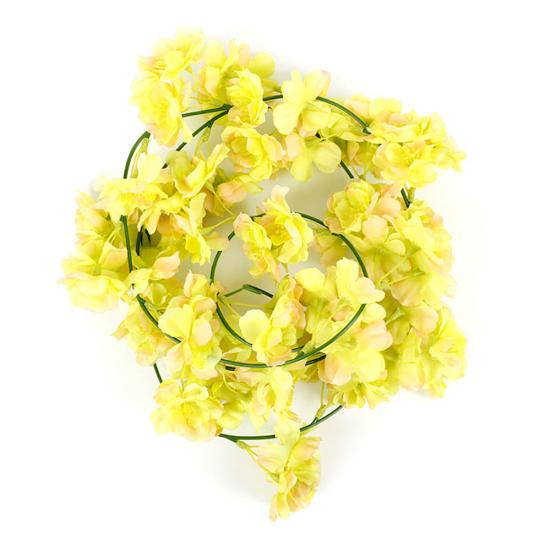 200 см искусственные цветы вишни виноградная лоза свадебная арка вечерние украшения стены