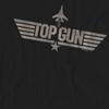Top Gun Unisex Adult Monotone Logo T-Shirt