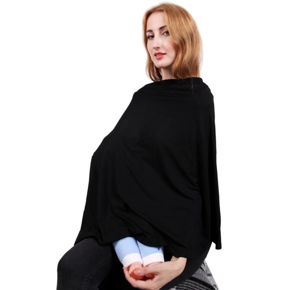 Comfortable Nursing Scarf Button Breastfeeding Blanket Practical Mother's Nursing Towel Baby Wrap