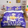Yellow daffodils and leaves. Bedding sets Duvet cover sets Duvet covers Pillowcases(1*Duvet Cover 2*Pillowcases without duvet insert)