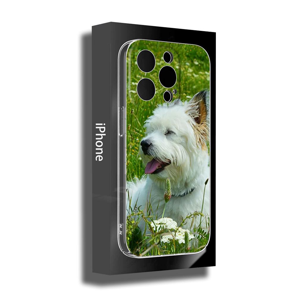 West Highland Terrier Westie Phone Case for Iphone 14 11 12 Pro 8 7 14 Plus X Pro MAX 13 MINI XR XS SE 2020 Soft Phone Covers