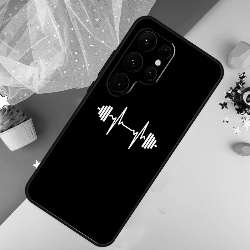 Bodybuilding Gym Fitness Phone Case For Samsung Galaxy S25 S26 Ultra S21 S20 S22 S23 Ultra S10 Plus S24 FE Cover Coque