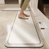 Wabi-Sabi Diatom Mud Absorbent, Non-Slip, Easy-Care Bathroom Mat