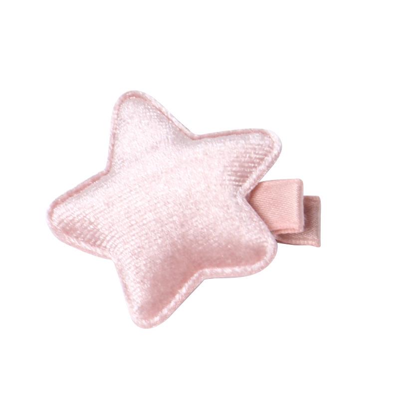 Набор из 40 заколок для волос для девочек: Дизайны «Зайчик», «Корона», «Звезда», «Сердце» и «Бантик» из ПУ кожи и хлопка.