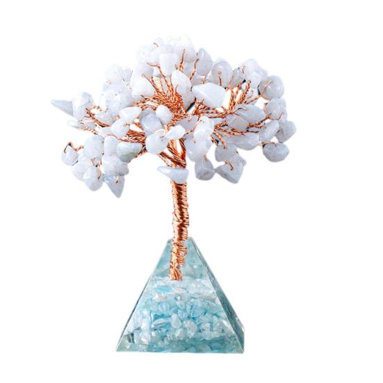 Modern Fake Crystal Tree Aesthetic Pyramids Ornamental