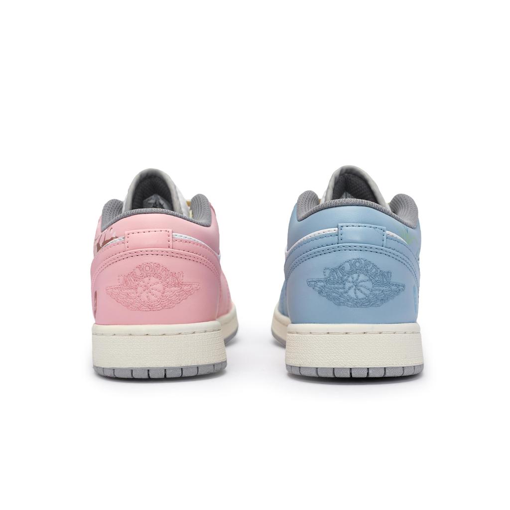 Jordan Air Jordan 1 Винтажные Баскетбольные Кроссовки Мужские Низкие Белые 553558-053(Team80-S-BOX)