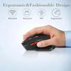 1PCS 2.4G Wireless Mice USB Receiver Wireless Mouse 1600DPI Optical Mouse Gamer for Computer 6 Buttons for PC Laptop Accessories