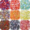 1300pcs 2x5mm Mixed Colors Glass Tube Bugle Seed Beads Charm Czech for DIY Jewelry Craft Making Garment Sewing Accessories