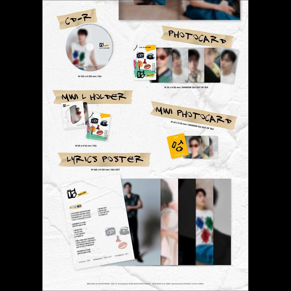 JU-NE(iKON) - BRUISE 1st Solo Album