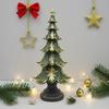 Рождественская елка Фигурка Елки Рождественское украшение Смола Снежный Настольный декор Элегантный Праздник