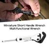 Micro Stubby Wrench 2 в 1 Миниатюрный ключ с короткой ручкой Саморегулирующийся портативный многофункциональный ключ для труднодоступных мест