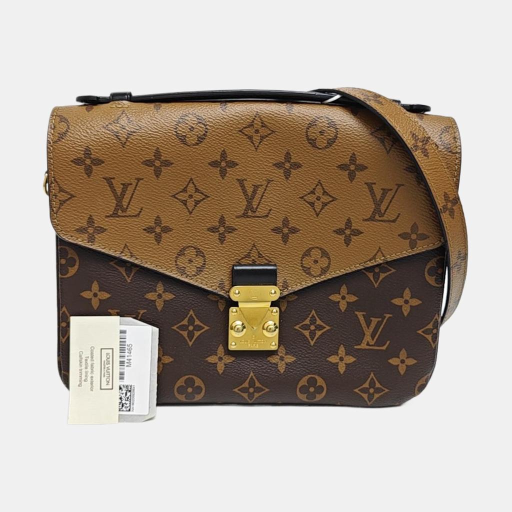 [Pre-Owned] Louis Vuitton Pochette Metis 'Brown Monogram Reverse Canvas' - Very Good #1HCT6CM