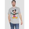 Disney Mens Merry Christmas Mickey Mouse T-Shirt