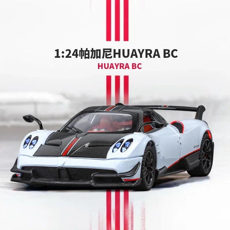 1/24 Pagani Huayra BC литая модель автомобиля игрушечная машинка со звуком и светом