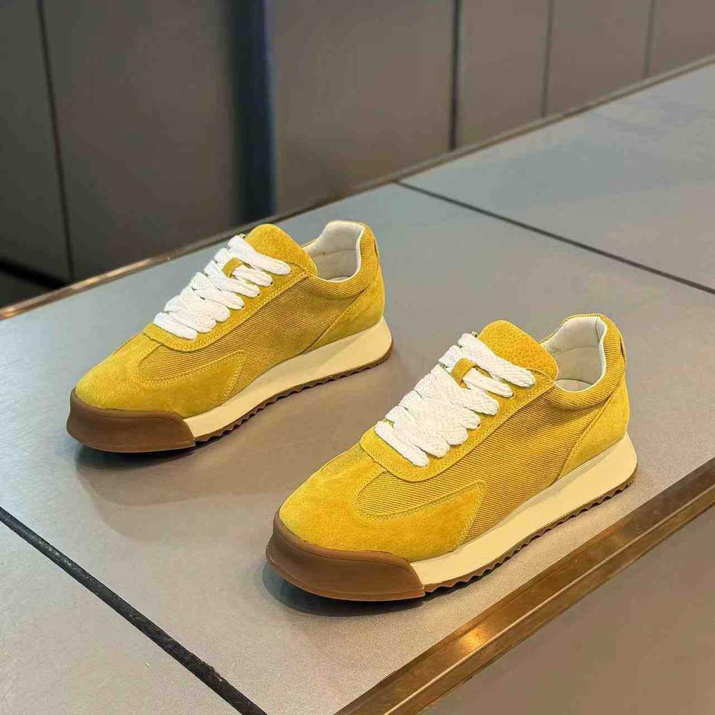 Мужская повседневная спортивная обувь 2025 Осень Удобная Нескользящая Обувь для спорта на открытом воздухе Качественная Мягкая подошва Модная Шнуровка Кроссовки для бега