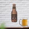 Wooden wall mounted bottle opener, solid wood beer screwdriver, creative wall mounted bottle design, storage bottle opener