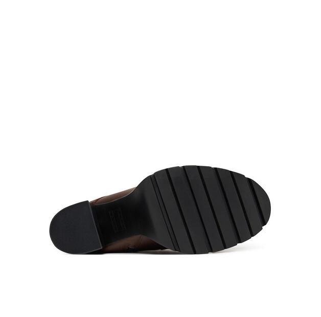 Ботильоны Tommy Jeans Tjw Lace Up EN0EN02832 Brown