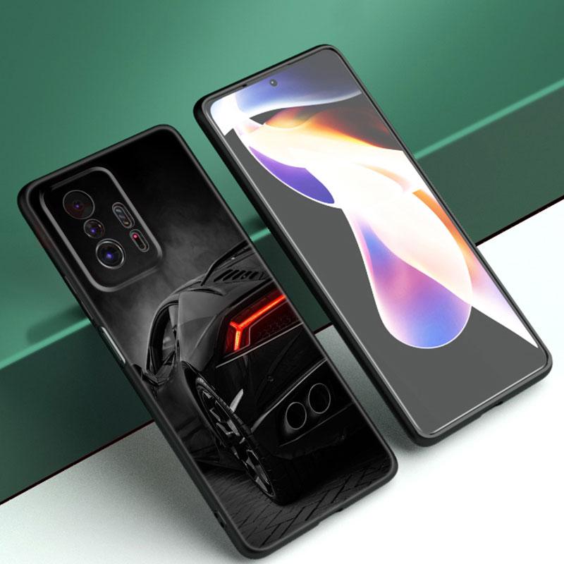 Крутой спортивный автомобильный чехол для телефона для Xiaomi Mi A2 8 9 SE Note 10 10T 11 12 Lite 9T 11T 12S 12T Pro A3 6X 12X мягкий черный чехол из ТПУ
