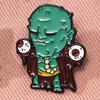 Funny Monster Sand Monk Brooch Cartoon Destiny Man Backpack Decoration Needle Buckle Collection Badge