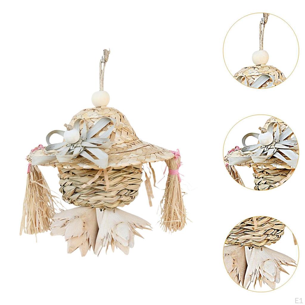 Игрушка для жевания птиц, клетка для попугаев, деревянная подвесная игрушка для попугаев, клюющая для волнистых попугаев, конур