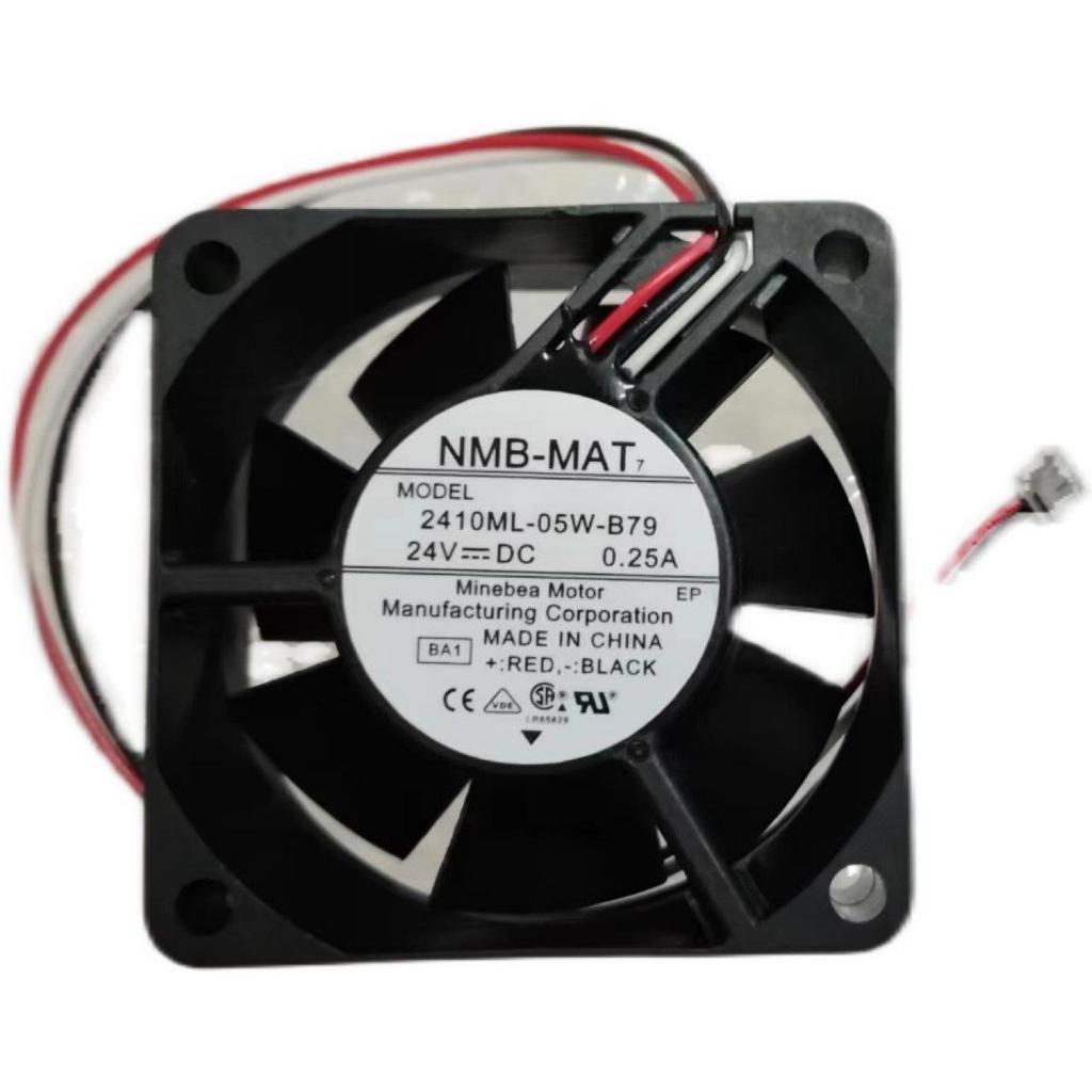 Вентилятор NMB 2410ML 24V 0.25A для инвертора Schneider ATV61 6см