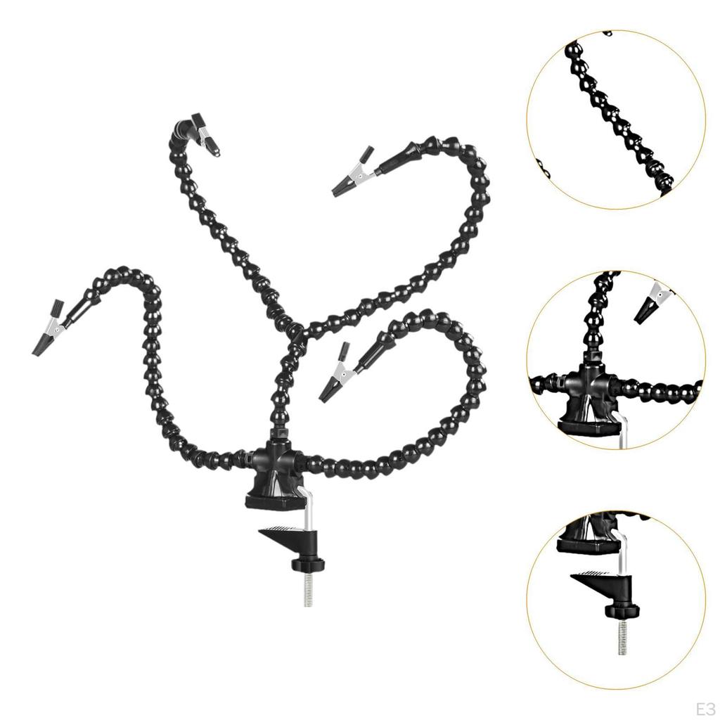 Регулируемая паяльная станция с надежным зажимом для точной работы