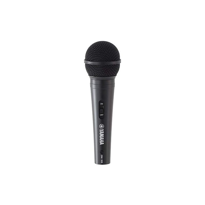 Динамический микрофон Yamaha DM-105, Однонаправленный, Включает кабель XLR-to-Phone длиной 5 м