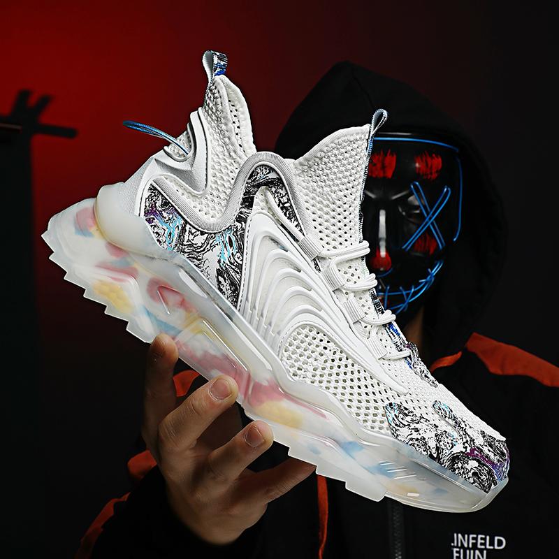 Shoes Men Sneakers Platform Women Casual Shoes Brand Luxury Shoes Men Fashion Running Walking Shoes Big Size 36-46