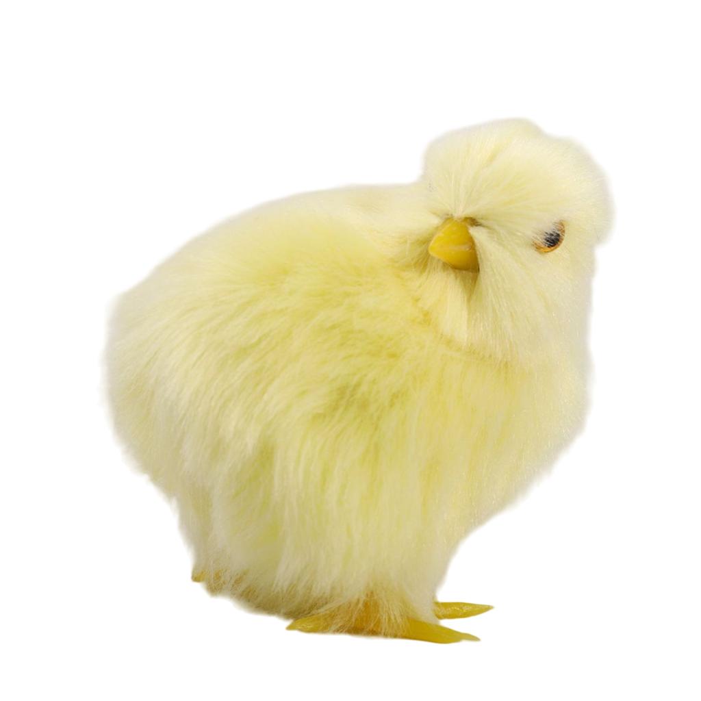 Плюшевая кукла-цыпленок, мягкая игрушка для пасхального фестиваля, имитация цыпленка, мягкая кукла для раннего образования, подарок на вечеринку для детей