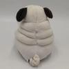 Dog Plush Pug Dog Octopus Sand Sculpture Puppy Cartoon Simulation Animal Model