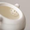 Ceramic White Porcelain Teapot High-grade Xishi Pot Kung Fu Tea Set Tea Brewing Kettle  Kitchen