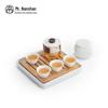 Mr. Nanshan Zen Style Ceramic Tea Set with Square Tray