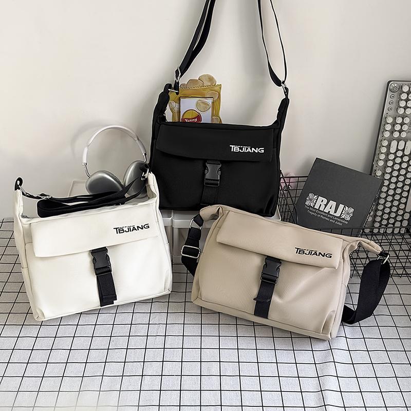 Men's Crossbody Bag Student Shoulder Bag Women's Large Capacity Messenger Bag